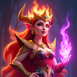 Queen of Inferno Olimp Casino