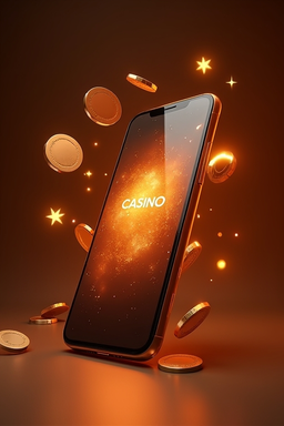 Смартфон с приложением Олимп Казино